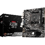 Материнская плата MSI A520M-A PRO, AM4, AMD A520, 2xDDR4, 4xSATA, 1xM.2, 1xPCIe 3.0 x16, 1xDVI-D, 1xHDMI, 1x 1Gb LAN, 2xUSB 2.0, 4xUSB 3.2 Gen 1, 3x3.5 мм, 7.1, mATX