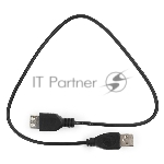 Кабель удлинительГарнизонUSB 2.0, AM/AF, 0.5м, пакет (GCC-USB2-AMAF-0.5M)