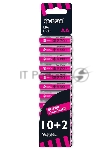 Элемент питания алкалиновый LR6 Super Alkaline SBL-10+2 (уп.12шт) ФАZА 2854582, 1.5 В