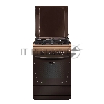 Плита газовая Gefest CG 60МC6 К19 коричневый, конфорок 4 шт, духовка 63 л, 60 см x 85 см x 60 см