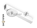 Крепеж трековый для корпуса A2541 WH белый DIY D85mm 232*83*55