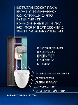 Комплект BAU 6 в 1: рамная инсталляция BAU NEO 45, унитаз подвесной безободковый вихревой со скрытым сливом Bau Dream Hurricane3, сиденье дюропласт микролифт, кнопка смыва BAU Dream , хром