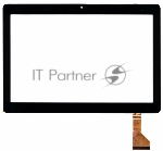 Сенсорное стекло (тачскрин) Turbopad 1015 (2019), черное