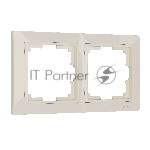 Рамка на 2 поста WERKEL (слоновая кость, basic) W0022003