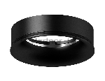 Насадка для корпуса светильника N7011 PBK черный полированный D70*H20mm Out2mm MR16