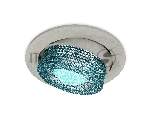 Комплект встраиваемого поворотного светильника Ambrella light XC7653063 SGR/BL серый песок/голубой MR16 GU5.3 (C7653, N7194)