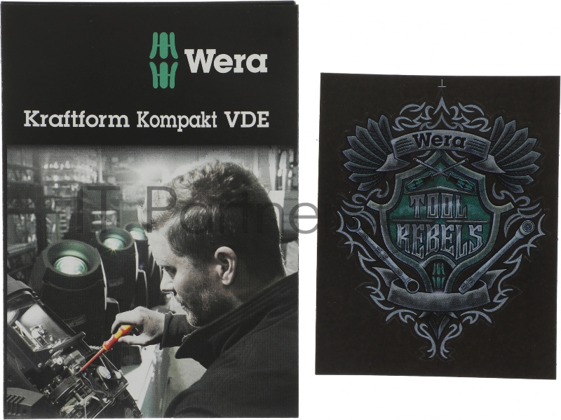 Набор отверток Wera WE-135906 в компл.:16 предметов