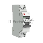 Автоматический выключатель EKF mcb4763-1-20C-pro 1P 20А (C) 4,5kA ВА 47-63 EKF PROxima