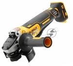 Угловая шлифовальная машина бесщеточная DCG406N. 18.0 В XR, 125мм, 9000 об/мин, клавишный выключатель, без аккумуляторов и з/у, 1.75
