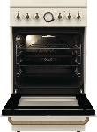 Плита комбинированная Gorenje GKS5B70CLI бежевый, конфорок 4 газовых, духовка 70 л, 50 см x 85 см x 59.4 см, вид 26