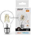 Лампа светодиодная филаментная Gauss Filament 9Вт цок.: E27 груша св. свеч. бел. теп. (упак.: 10 шт)