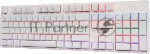 Клавиатура Filum FL-GKBM25 проводная, USB Type-C, белый