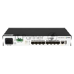 Коммутатор SNR SNR-S5210X-8F-UPS, 8×10 Гбит/с SFP+, управляемый