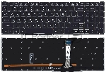 Клавиатура для ноутбука Acer Predator Helios 300 PH315-52 черная с белой подсветкой
