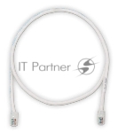 Кабель Патч-корд Panduit UTPCH10MY вилка RJ-45-вилка RJ-45 кат.5е 10м белый ПВХ