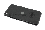 Задняя крышка (стекло) в сборе со стеклом камеры для Apple iPhone SE2, iPhone SE3 черная