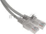 Патч-корд Premier 5-970 1 Гбит/с UTP 4 пары cat.5e CCA molded 2м серый RJ-45 (m)-RJ-45 (m)