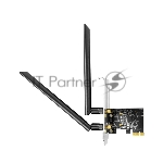 Беспроводной адаптер PCI-E Wi-Fi ,Cudy WE1300, AC1300, низкопроф. планка в комплекте