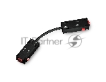 GL1110 BK черный коннектор питания гибкий для шинопровода Magnetic 220V 250*28.5*18