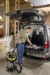 Строительный пылесос Karcher WD 7 Control P S 30/6/35/T 1400Вт (уборка: сухая/сбор воды/выдув) серебристый, вид 2