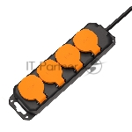 Удлинитель силовой Filum FL-PEC-4SCH-IP44 IP44, 4 розетки Schuko с кабелем 3х1.5 длиной 1.5 м.