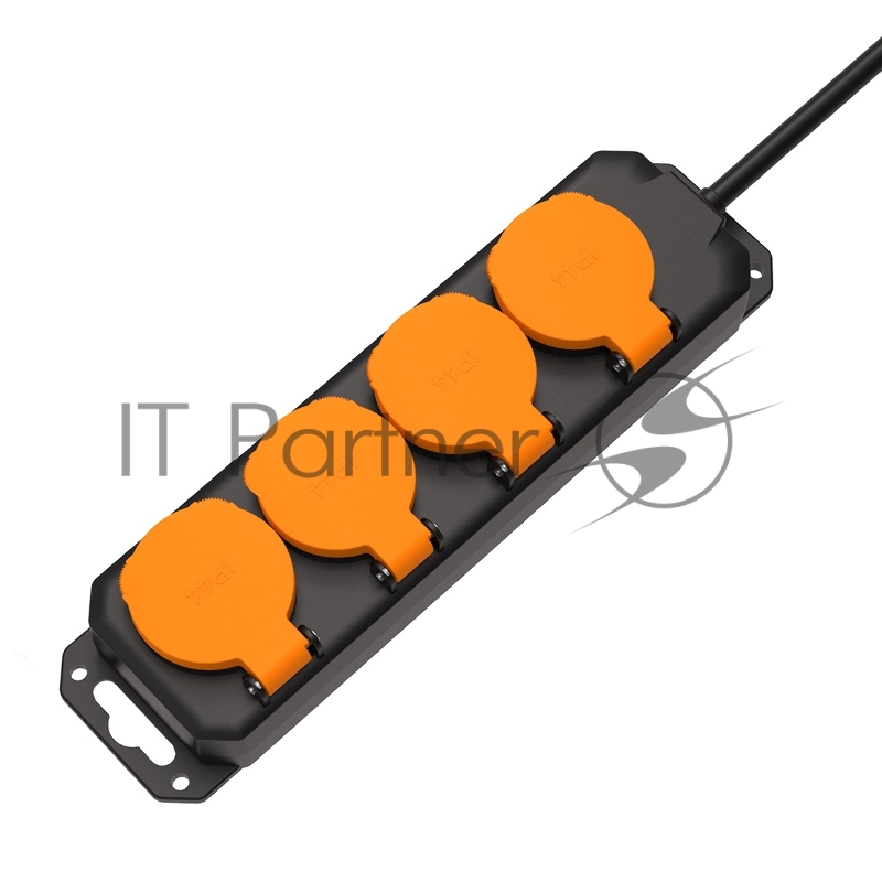 Удлинитель силовой Filum FL-PEC-4SCH-IP44 IP44, 4 розетки Schuko с кабелем 3х1.5 длиной 1.5 м.