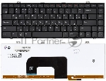 Клавиатура для ноутбука Dell Studio 14 14z 1440 1450 1457 черная с подсветкой