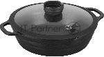 Сотейник Rondell Pacific RDA-1907 d=28 см (с крышкой) графитовый, вид 28