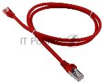 Патч-корд LANMASTER LSZH FTP кат.5e, 1.0 м, красный