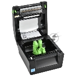 Принтер этикеток TSC DH240T (DH240-A001-0002) 203 dpi, 203 мм/сек, USB, RS-232 (COM порт, Serial), USB Host, Ethernet, черный, вид 3