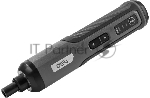 Отвертка аккумуляторная Deli DC161, (4В, 2А*ч, 5Нм, 300об/мин, Type-C, набор бит 4 шт, картон), вид 9