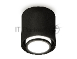 Светильник Ambrella Light XS7723015 SBK/FR черный песок/белый матовый MR16 GU5.3 (C7723, N7165)