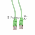 Патч-корд UTP Cablexpert cat.5e, 3м, литой, многожильный зеленый