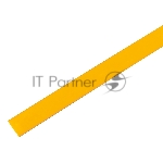 Термоусадочная трубка 14/7,0 мм, желтая, упаковка 50 шт. по 1 м PROconnect
