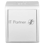 Выключатель 1-кл. ОП Simon15 10А IP54 белый Simon 1594101-030