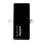 USB-концентратор Smartbuy SBHA-6110-K, USB 2.0, USB 4 порта, USB