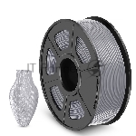 Филамент NVPRINT PETG Silver для 3D печати диаметр 1.75мм длина 330 метров масса 1 кг