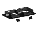 Корпус светильника C7906 SBK черный песок 180*90*H32mm MR16 GU5.3