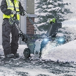 Снегоуборщик аккумуляторный GreenWorks GD82, 56 см, 82V, бесщеточный, без АКБ и ЗУ (2602507), вид 20