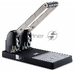 Дырокол Kw-Trio Heavy Duty 952 макс.:150лист. металл/пластик черный отв.:2 с линейкой