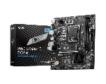 Материнская плата MSI PRO B760M-E DDR4, LGA 1700, Intel B760, 2xDDR4, 4xSATA, 1xM.2, 1xPCIe 4.0 x16, 1xPCIe 4.0 x1, 1xHDMI, 1xVGA, 1x1Gb LAN, 2xUSB-A 3.2 Gen 1, 4xUSB-A 2.0, 3x3.5 мм, 7.1, mATX