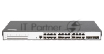 Коммутатор GIGALINK GL-SW-G204-28P, 24×1 Гбит/с PoE + 4×10 Гбит/с SFP+, управляемый