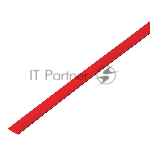 Термоусадочная трубка 12/6,0 мм, красная, упаковка 50 шт. по 1 м PROconnect