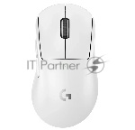 Мышь беспроводная Logitech G PRO Х Superlight 2 DEX белый, 44000 dpi, радиоканал, USB, кнопки - 5