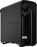 Компьютерный корпус Fractal Design Torrent Black Solid / E-ATX, 2x3.5, 4x2.5, 7xPCI, 1xUSB-C, 2xUSB 3.0 / 2x180мм, 3x140мм fans inc. / FD-C-TOR1A-05