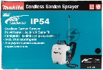 Опрыскиватель Makita DUS108Z аккум. ранц. 10л, вид 20