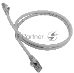 Патч-корд LANMASTER FTP LAN-PC45/S6A-5.0-GY вилка RJ-45-вилка RJ-45 Cat.6А 5м серый LSZH (уп.:1шт)