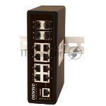 Коммутатор OSNOVO SW-70804/IL, 8×1 Гбит/с + 4×1 Гбит/с SFP, управляемый