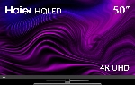 Телевизор Haier 50" AX Pro серебристый DLED 4K UHD 60Hz Smart TV Android TV