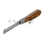 Нож PALISAD 79002  садовый 173мм складной копулировочный дерев.ручка